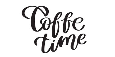 Kahve saati elle yazılmış metin, tipografi, hat sanatı hocası, kelimeler el-yazı