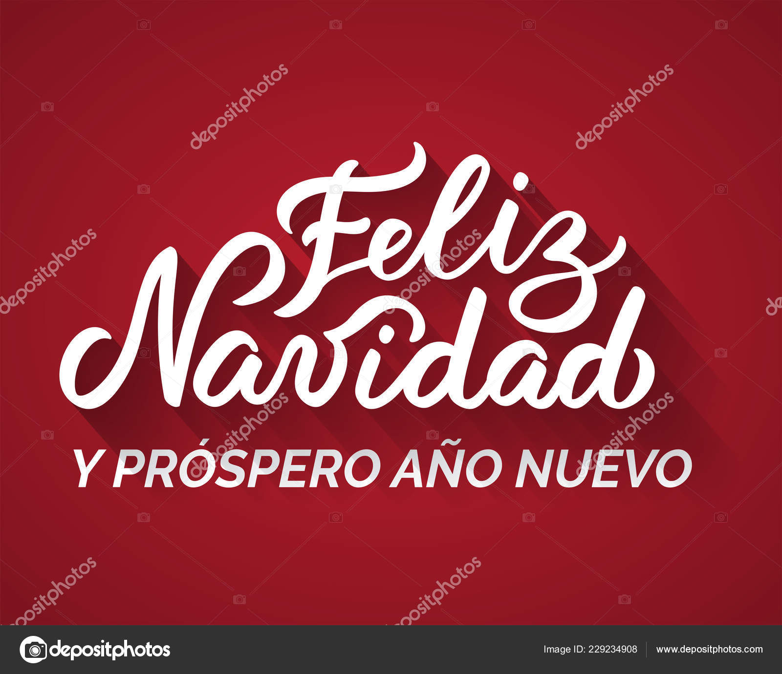 Merry Christmas And A Happy New Year From Spanish Stock Vector Image By C Oalice