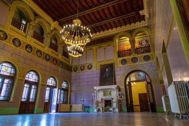 Busteni, Romanya - 14 Haziran 2019. Onur Salonu Kapalı 