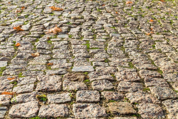 texture of cobblestone road