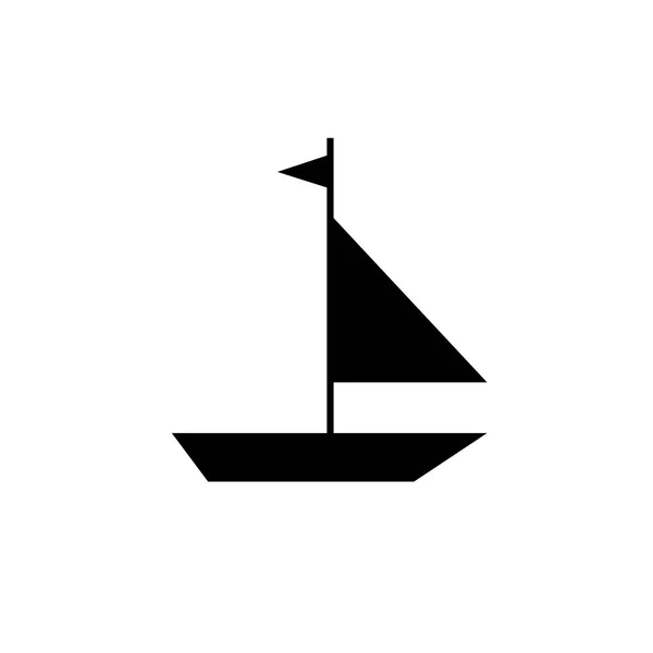 Vector Small Ship Icons — Stock Vector