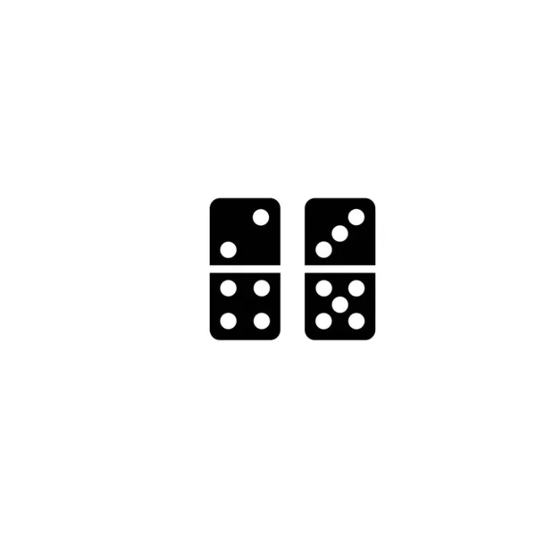 Dominos pour le format vectoriel de jeux — Image vectorielle