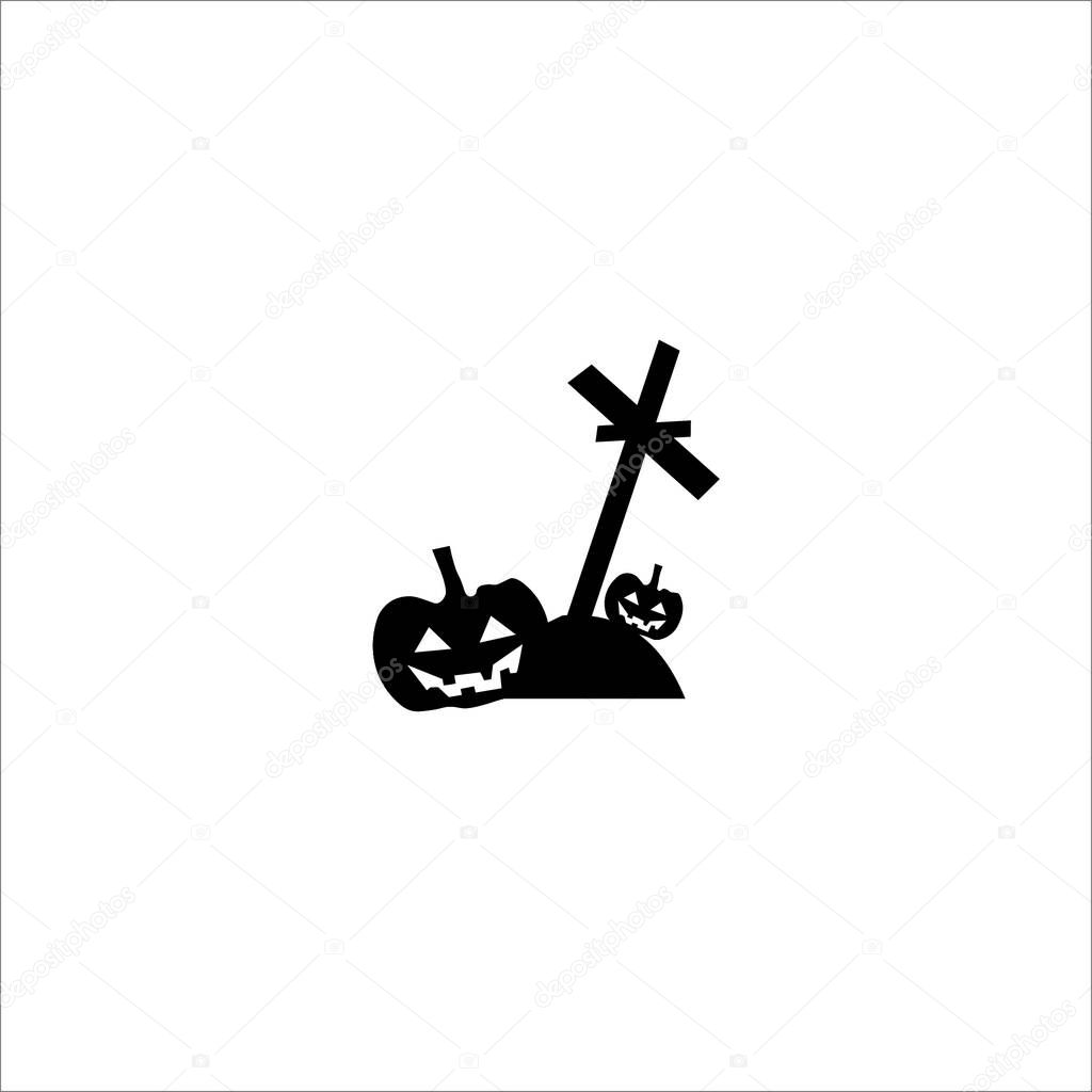 Halloween coffin vector solid icon. Web icon