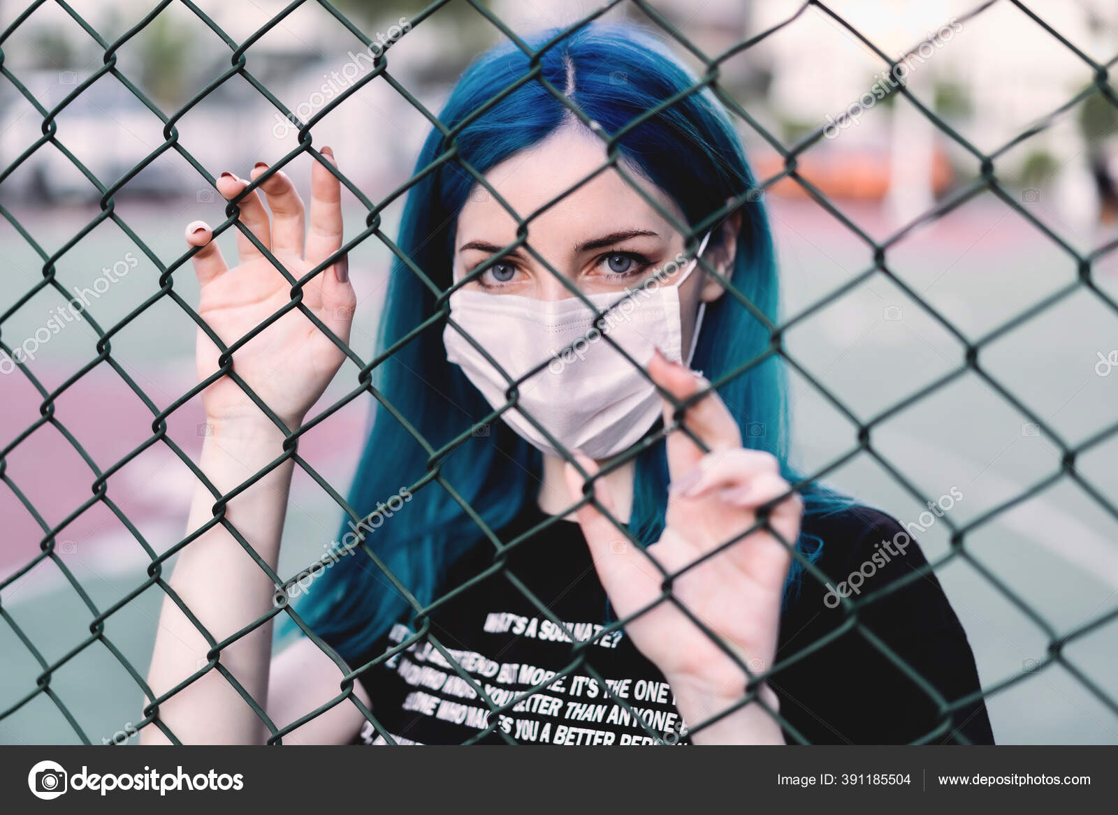 Male with blue hair and blue eye color - wide 9