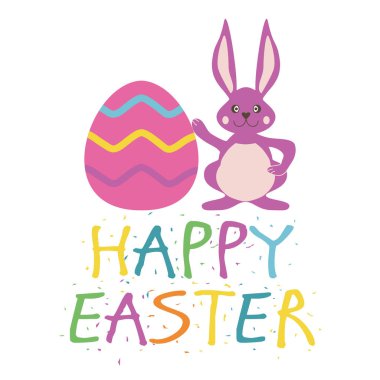 Komik Lila Easter Bunny.