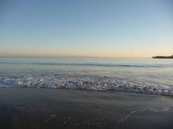 Incrível Vista Para Mar Com Céu Incrível Longo Pacific Coast — Fotografia de Stock