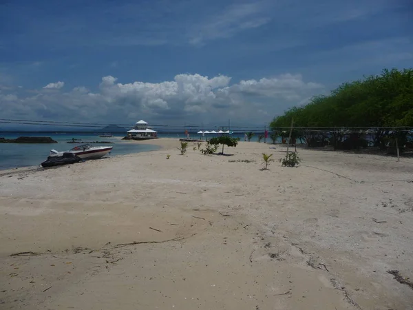 Impressionante Vista Sull Oceano Con Incredibile Cielo Nella Regione Visayas — Foto Stock