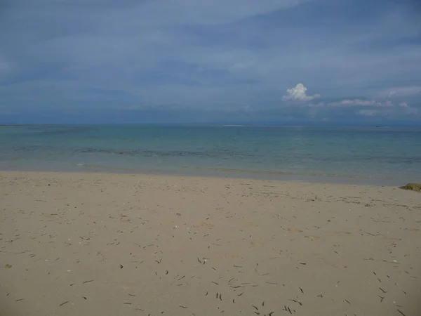 Incrível Vista Para Mar Com Céu Incrível Região Visayas Nas — Fotografia de Stock