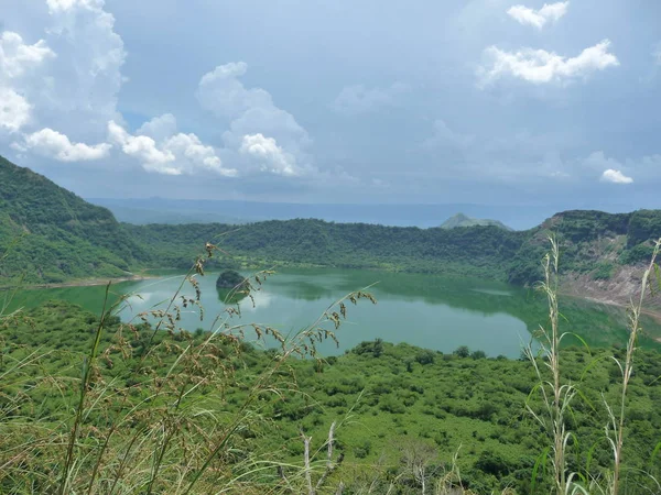 Vista Lago Taal Filipinas 2009 — Fotografia de Stock