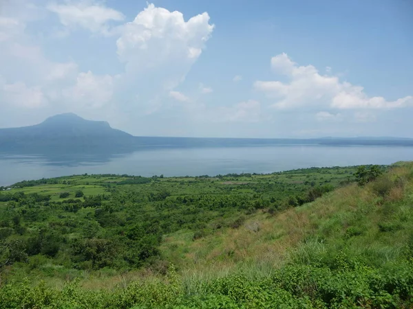 Vista Lago Taal Filipinas 2009 — Fotografia de Stock