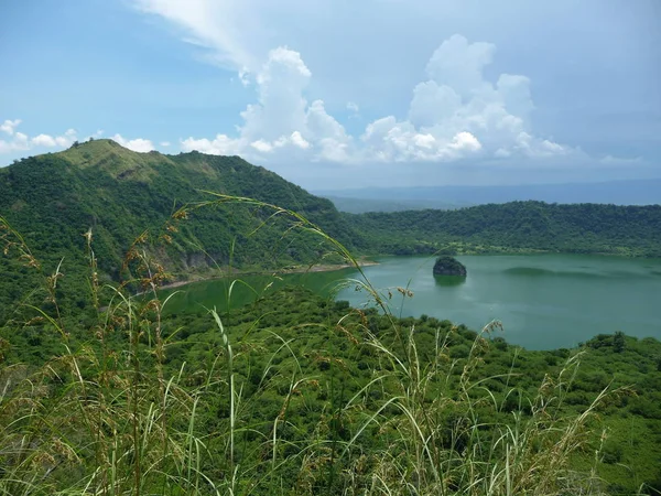 Vista Lago Taal Filipinas 2009 — Fotografia de Stock