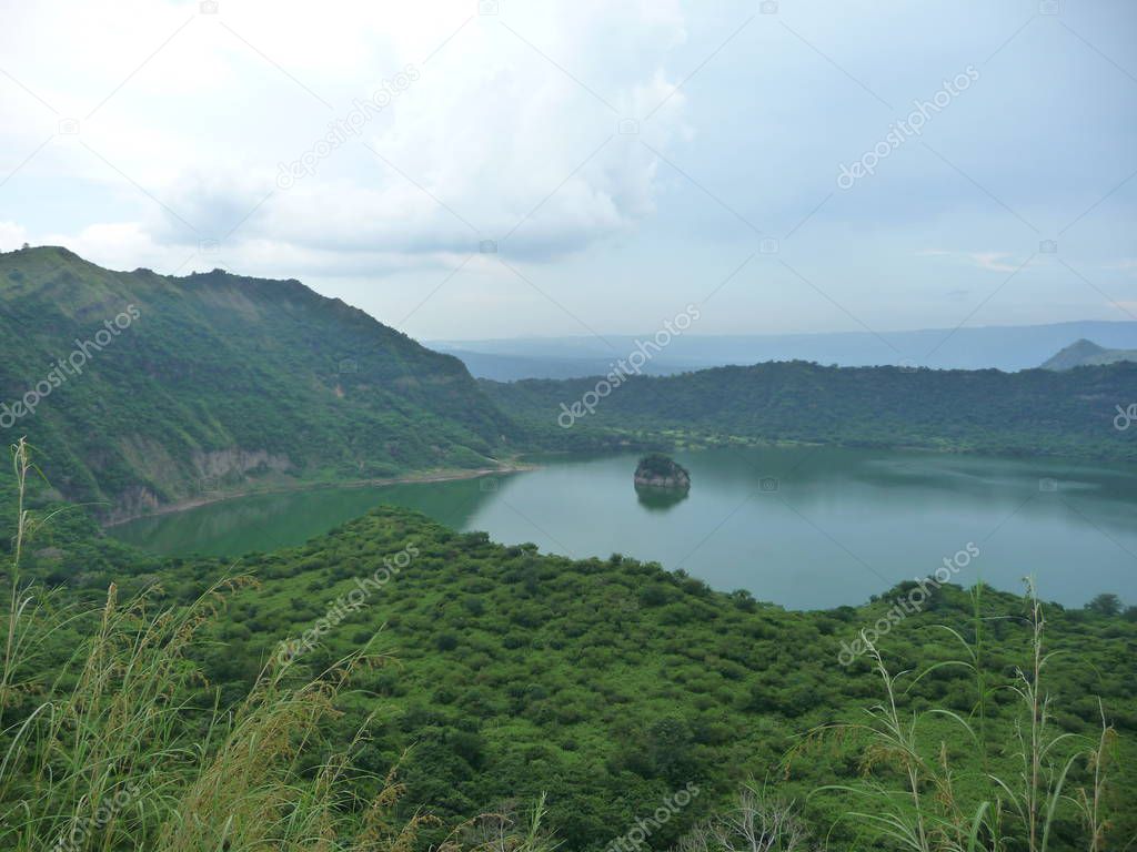 View of Taal Lake, Philippines 2009