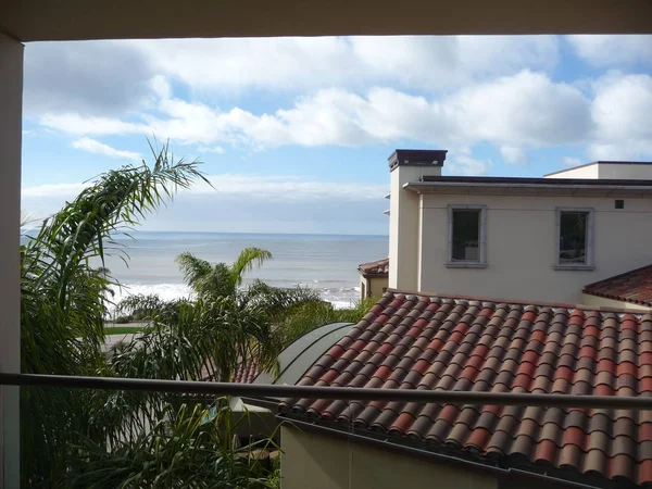 Hotel Resort Building Roof Marine Landscape — Stock Photo, Image