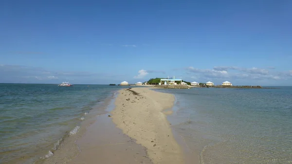 Paisaje Marino Con Isla Pequeña Distante — Foto de Stock