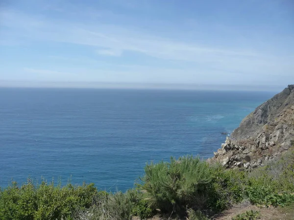 Impresionante Vista Mar Con Rocas Olas —  Fotos de Stock