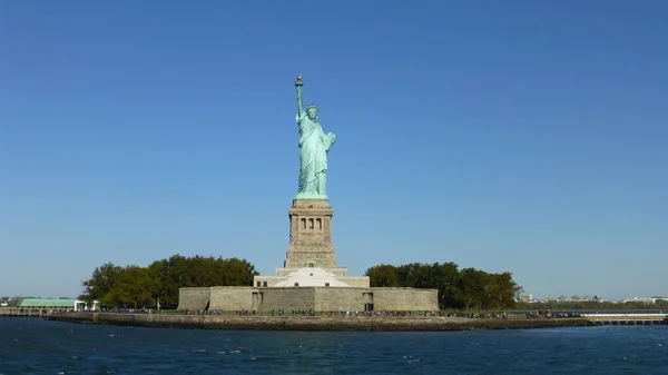 Standbeeld Van Vrijheid New York Verenigde Staten — Stockfoto