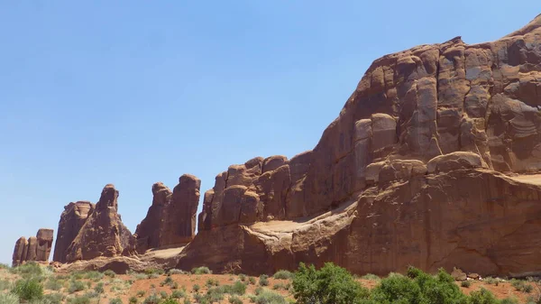 Increíble Paisaje Natural Con Cuevas Rocosas Montañas — Foto de Stock