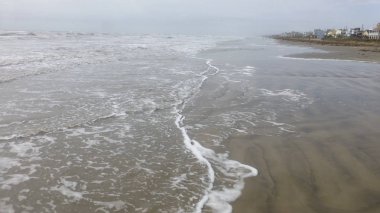 Muhteşem okyanus manzarası ile muhteşem gök