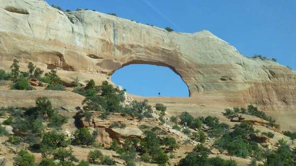 View Arch Blue Sky Canyon National Park Utah Usa — Stock Photo, Image