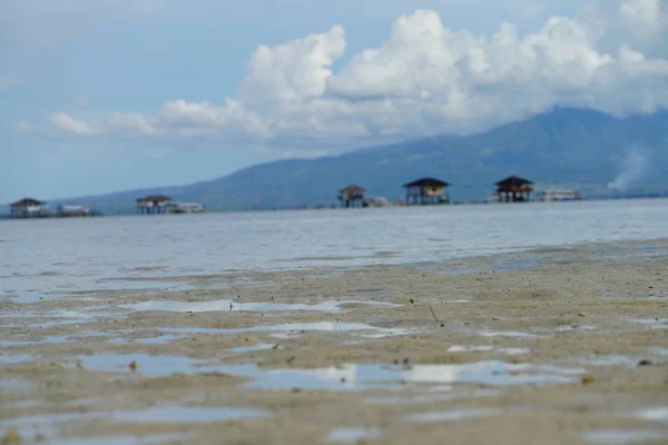 Luar Biasa Pemandangan Laut Dengan Langit Yang Menakjubkan — Stok Foto