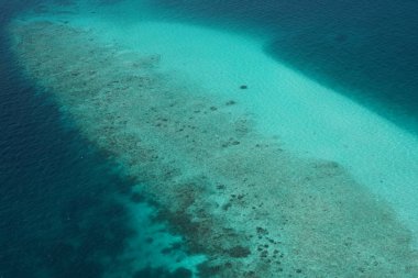 İnanılmaz okyanus derinliği görmek şaşırtıcı doğa ile