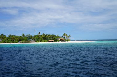 Maldivler Hint Okyanusu güzel görünümü 