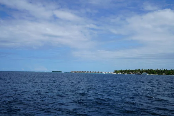 Maldivler Hint Okyanusu güzel görünümü 