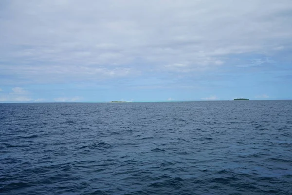Nádherný Výhled Indický Oceán Maledivách — Stock fotografie
