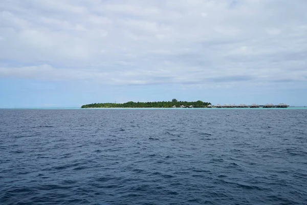 Vacker Utsikt Över Indiska Oceanen Maldiverna — Stockfoto