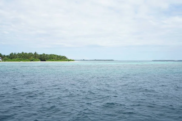 Beautiful View Indian Ocean Maldives — Stock Photo, Image