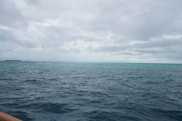 Schöne Aussicht Auf Den Indischen Ozean Auf Den Malediven — Stockfoto