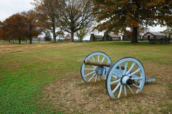 Cannon Valley Forge National Historic Park Pennsylvania — Zdjęcie stockowe