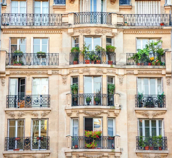 Facade of Parisian building