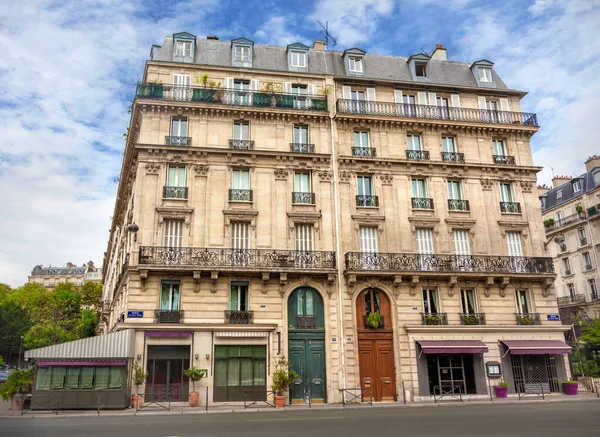 Facade of Parisian building