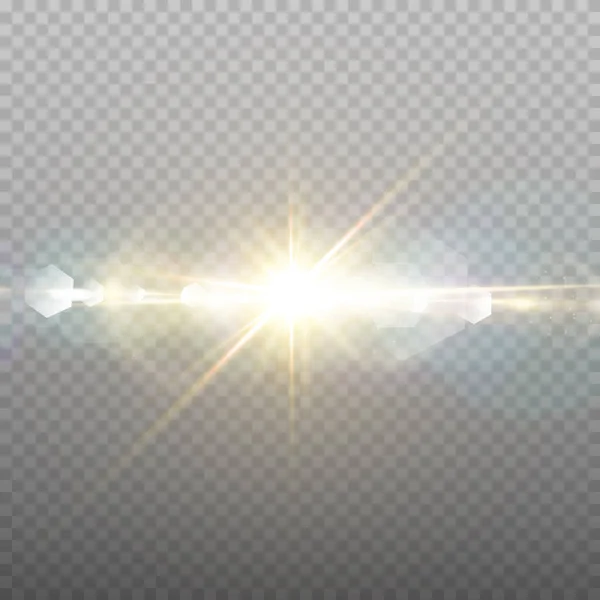 Abstract Transparent Sunlight Special Lens Flare Light Efft Vector Blur — стоковый вектор