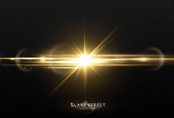 Abstract Transparent Sunlight Special Lens Flare Light Efft Vector Blur — стоковый вектор