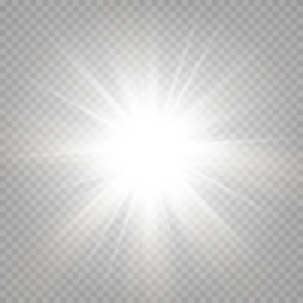 Abstract Transparent Sunlight Special Lens Flare Light Efft Vector Blur — стоковый вектор