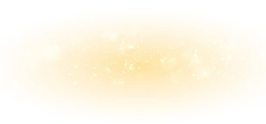 Işıl ışıl parlayan altın bir ışık