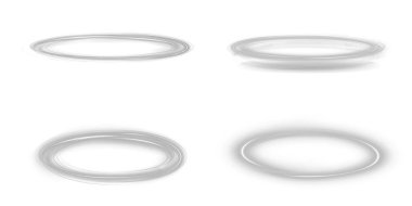 Çeşitli boş oval çerçeveler gösteriliyor