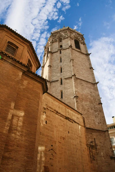 Valencia Španělsko 2019 Miguelete Torre Del Micalet Micalet Valencie Zvonice — Stock fotografie