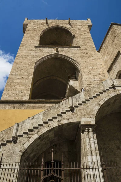 Towers Quart Torres Quart Valencia Spanya Gotik Mimari — Stok fotoğraf