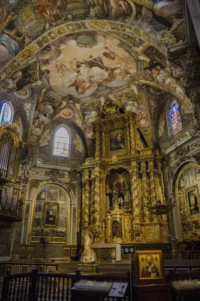 Walencja Hiszpania 2019 Parroquia Iglesia San Nicolas Bari San Pedro — Zdjęcie stockowe