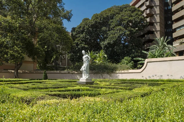 Valencia Spanyolország 2019 Monforte Garden Jardines Monforte Klasszicista Design Tele — Stock Fotó
