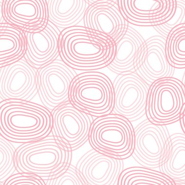 Vektör kusursuz desen, pembe daireler..