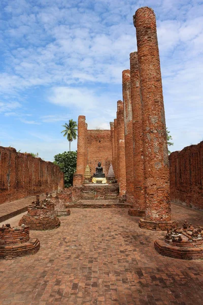 Majestatyczne Ruiny Park Historyczny Sukhothai Tajlandia — Zdjęcie stockowe