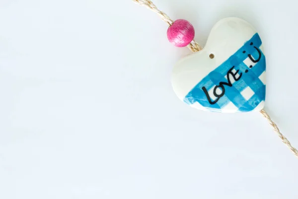 Láska Srdce Valentýn Pozadí — Stock fotografie