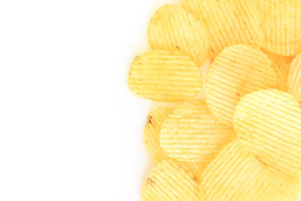 Papas Fritas Crujientes Comida Chatarra Comida Poco Saludable — Foto de Stock