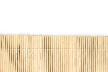 Bambu suşi mat doku Japon bir Çin yaşam tarzı gelenek