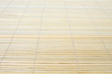 Bambu suşi mat doku Japon bir Çin yaşam tarzı gelenek