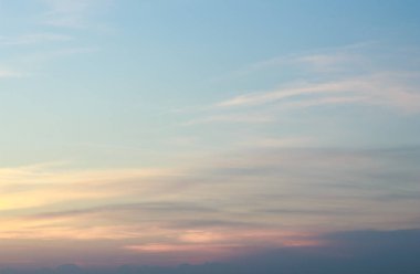 günbatımı gökyüzü bulutlar ufuk arka plan